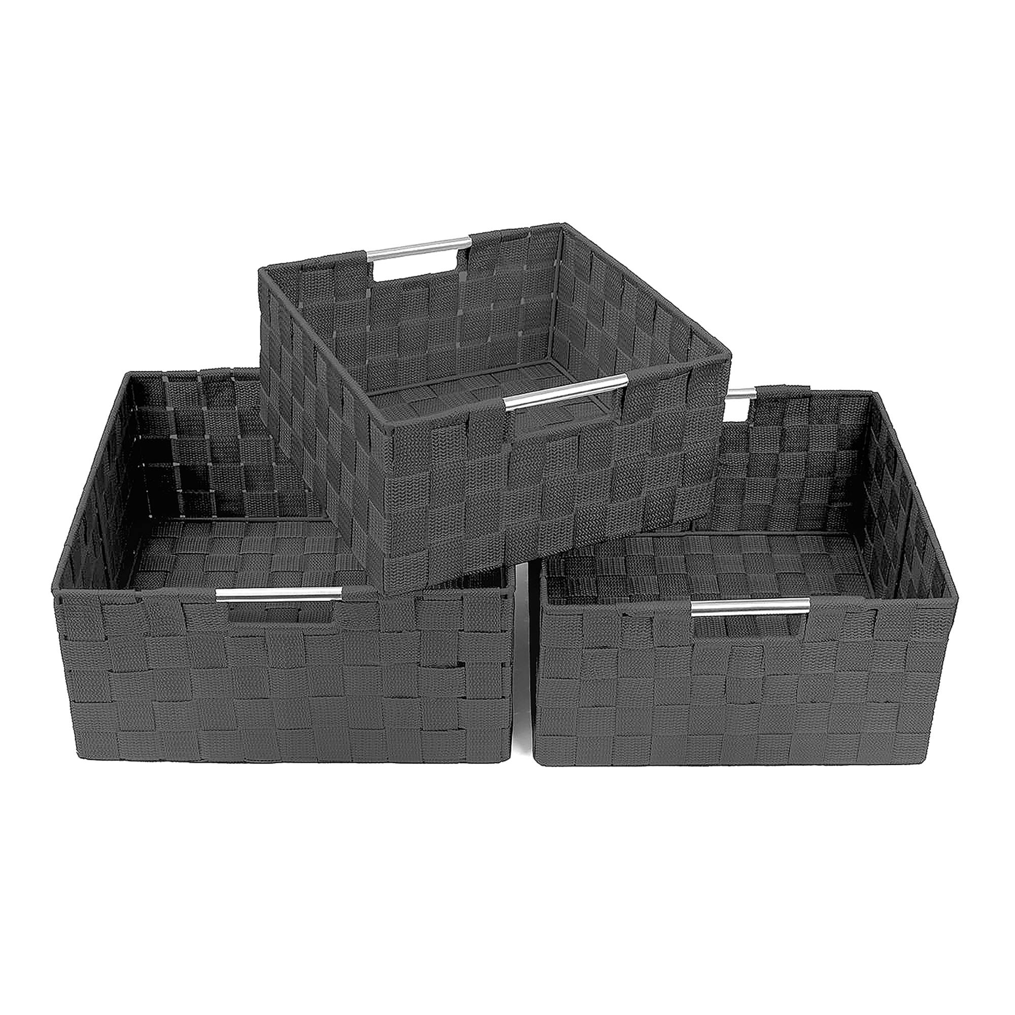 Sorbus 3-Piece Woven Basket Set